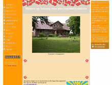 Tablet Screenshot of boerderijvakantie.dk